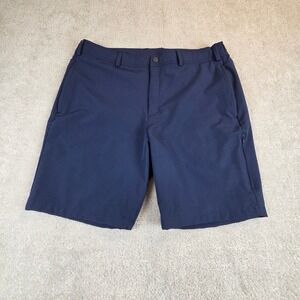 Mack Weldon Mens Performance Golf Shorts Navy Size XL 38x9 Stretch